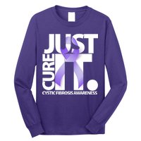 Just Cure it Cystic Fibrosis Long Sleeve Shirt