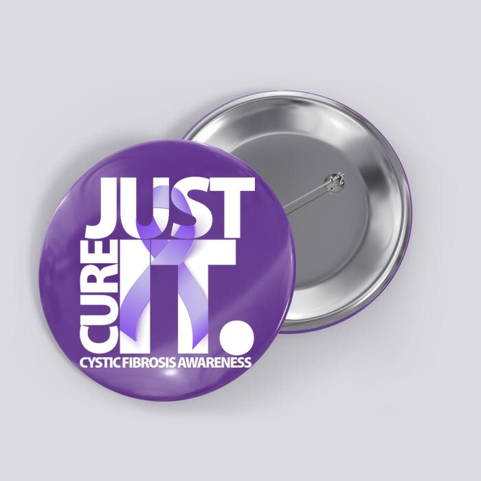 Just Cure it Cystic Fibrosis Button