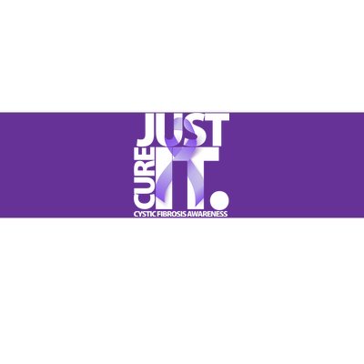 Just Cure it Cystic Fibrosis Bumper Sticker