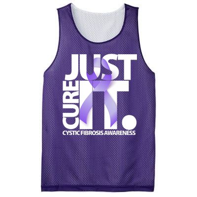 Just Cure it Cystic Fibrosis Mesh Reversible Basketball Jersey Tank