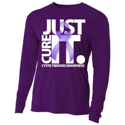 Just Cure it Cystic Fibrosis Cooling Performance Long Sleeve Crew