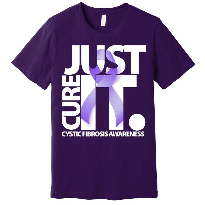 Just Cure it Cystic Fibrosis Premium T-Shirt