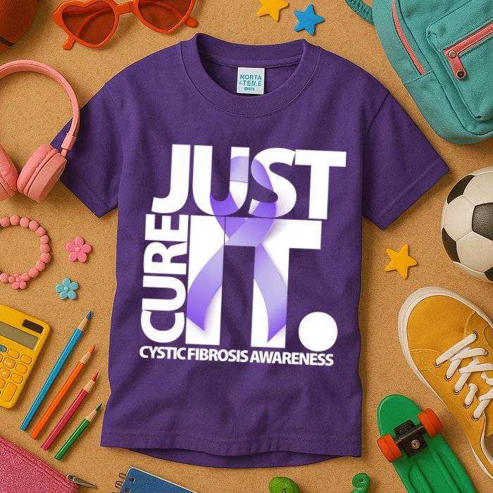 Just Cure it Cystic Fibrosis Kids T-Shirt