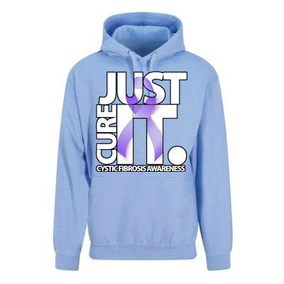 Just Cure it Cystic Fibrosis Unisex Surf Hoodie