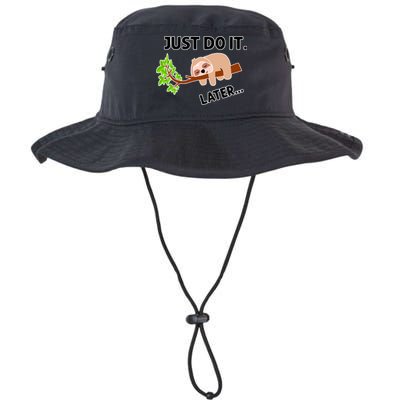 Just Do It Later Funny Lazy Sloth Legacy Cool Fit Booney Bucket Hat