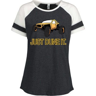 Just Dune It Enza Ladies Jersey Colorblock Tee