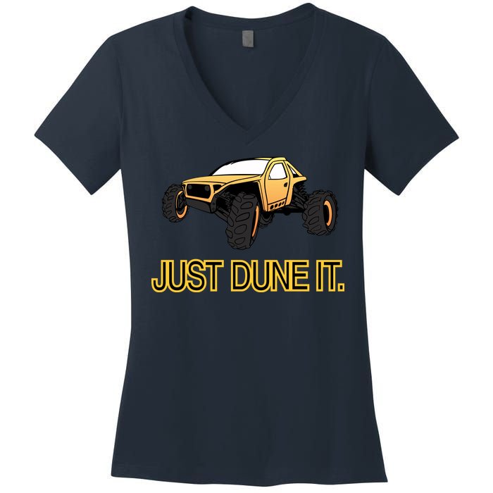 Just Dune It Women's V-Neck T-Shirt