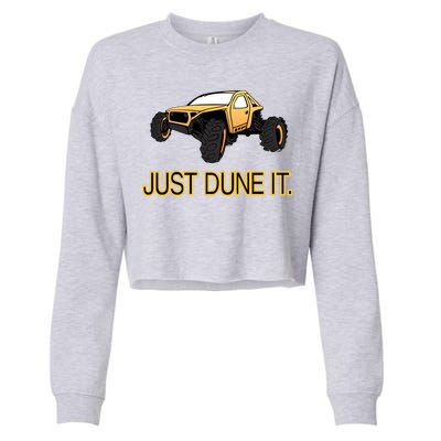 Just Dune It Cropped Pullover Crew