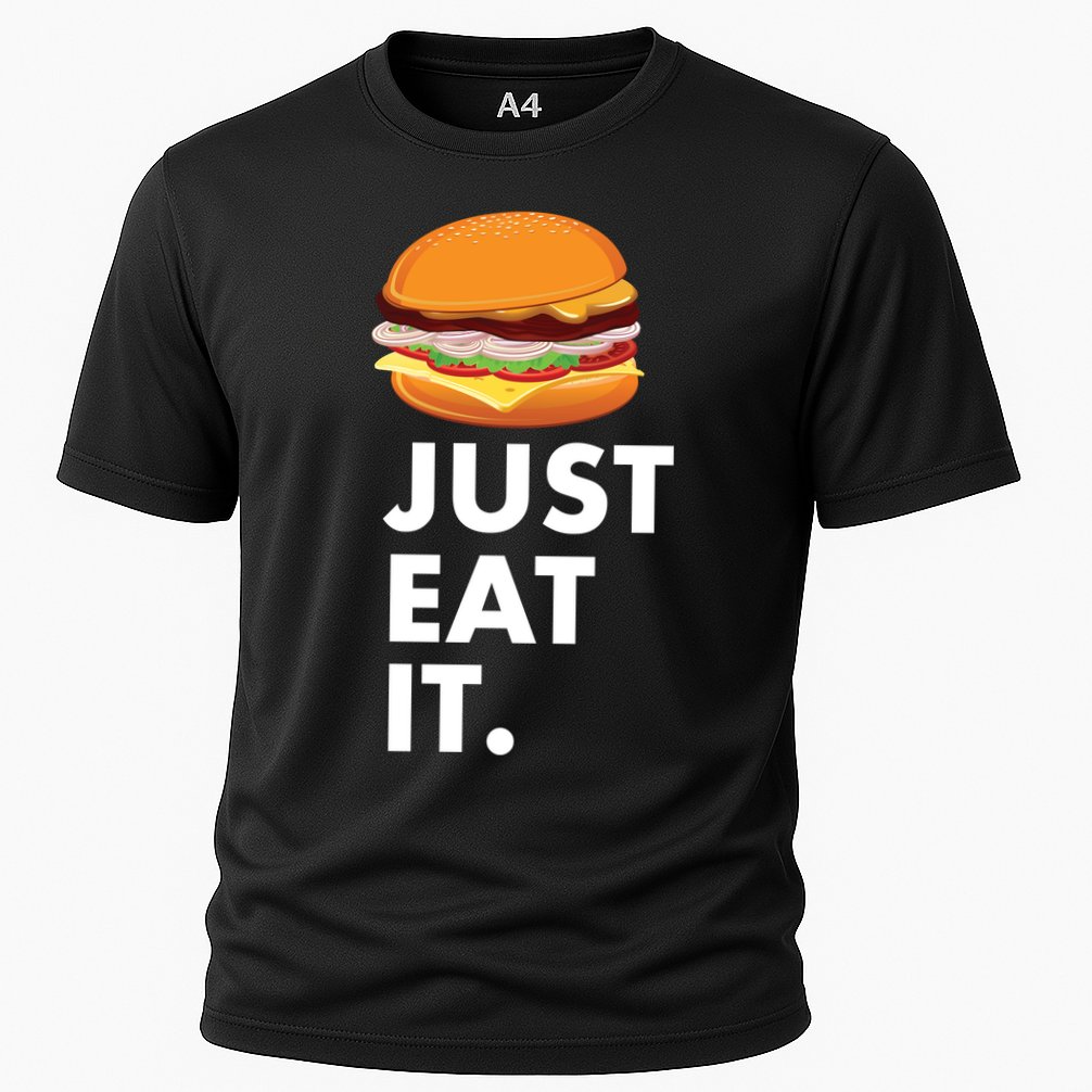 Just Eat It Hamburger Lover  Performance Shirt