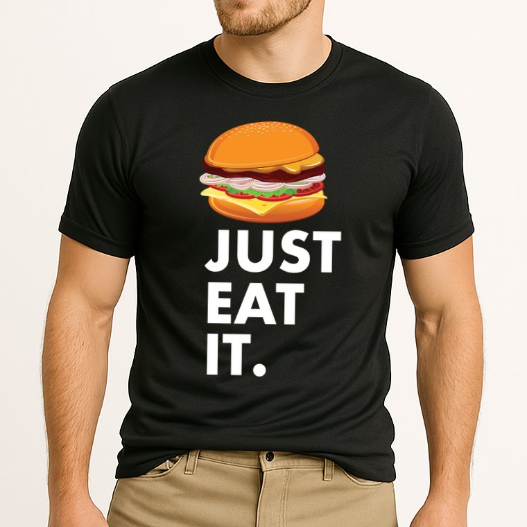Just Eat It Hamburger Lover  Performance Shirt