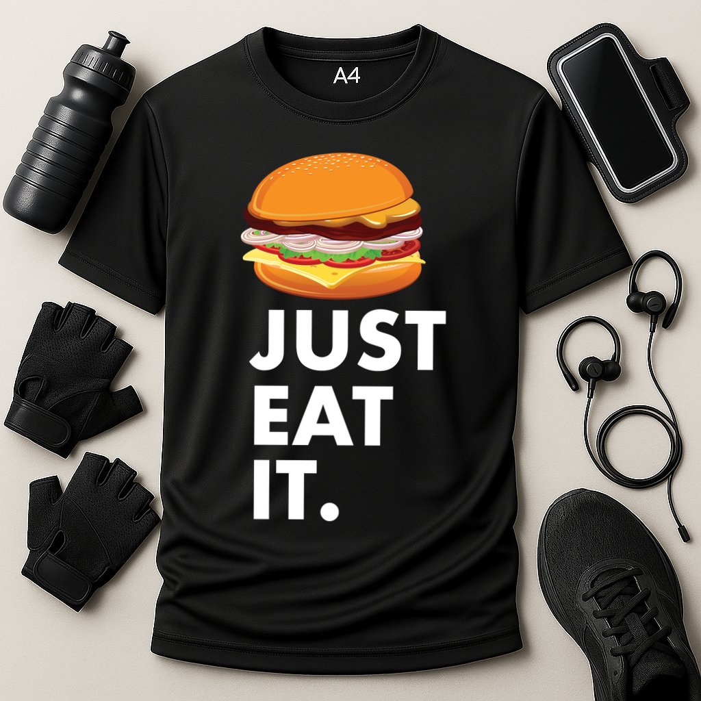 Just Eat It Hamburger Lover  Performance Shirt