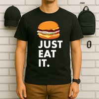 Just Eat It Hamburger Lover  T-Shirt