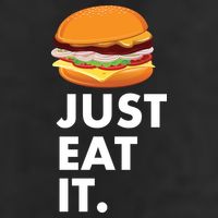 Just Eat It Hamburger Lover  Adult Drive Performance Visor