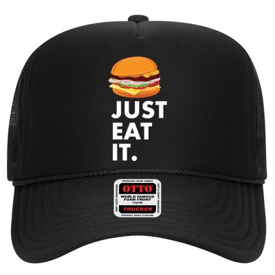 Just Eat It Hamburger Lover  Trucker Hat