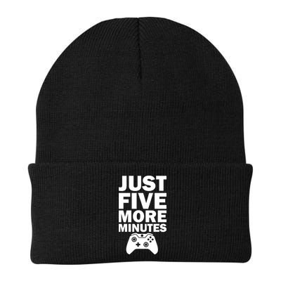 Just Five More Minutes Funny Video Game Beanie