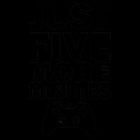 Just Five More Minutes Funny Video Game 16oz Travel Tumbler