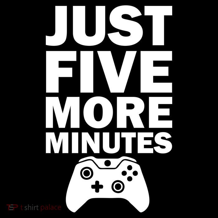Just Five More Minutes Funny Video Game PosiCharge Competitor Tank