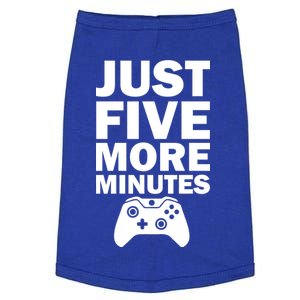 Just Five More Minutes Funny Video Game Doggie Tank