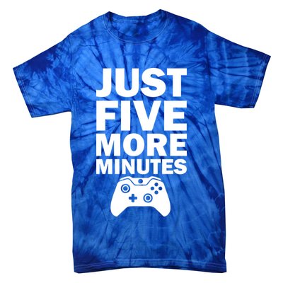 Just Five More Minutes Funny Video Game Tie-Dye T-Shirt