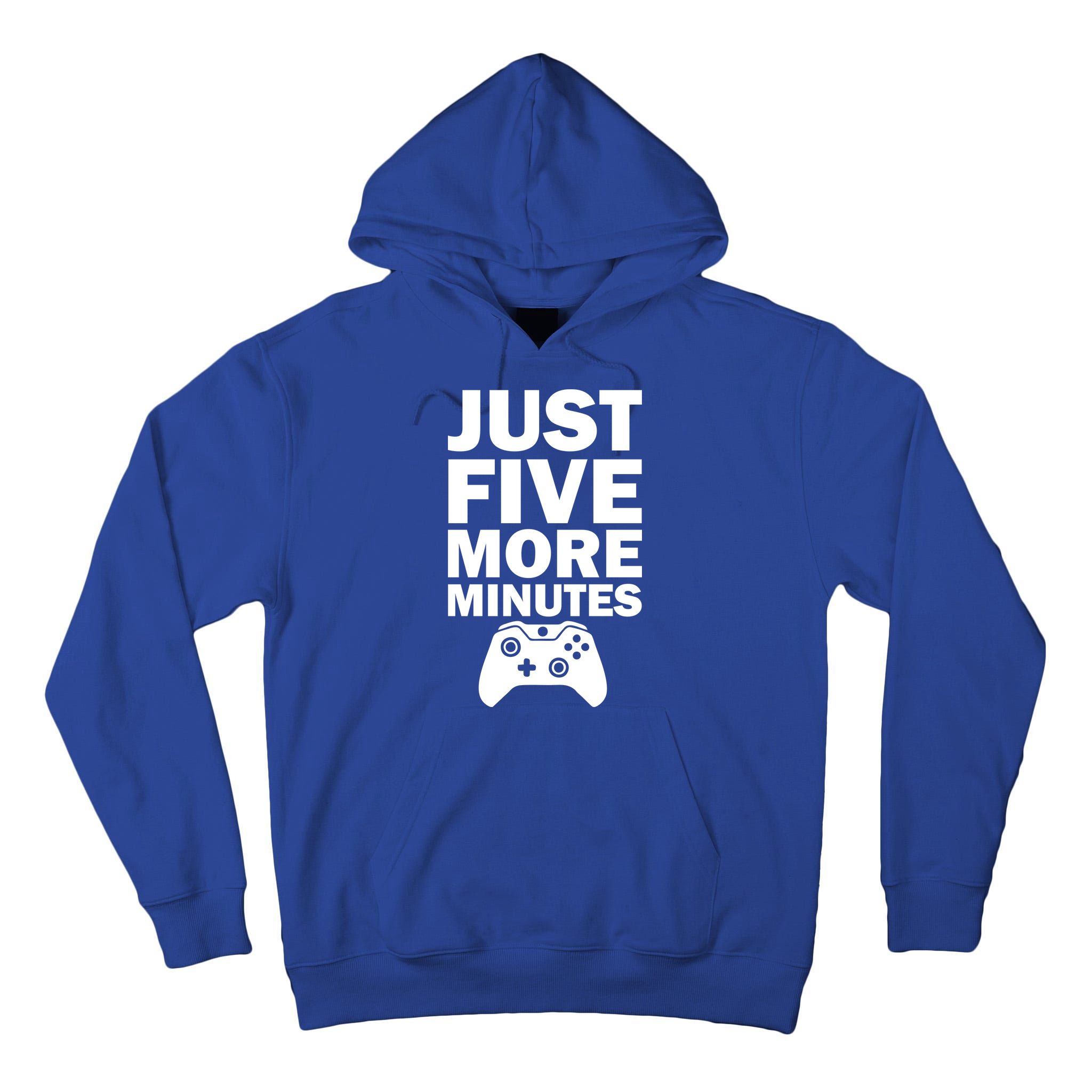 Just Five More Minutes Funny Video Game Tall Hoodie