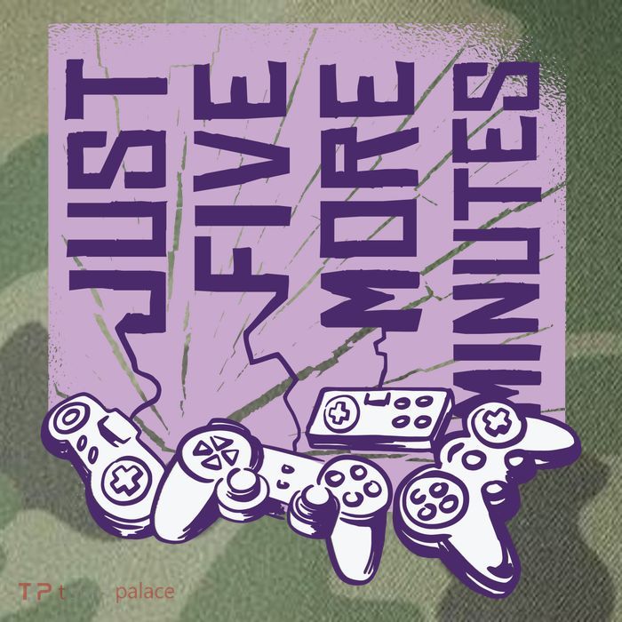 Just Five More Minutes Game Legacy Tie Dye Trucker Hat