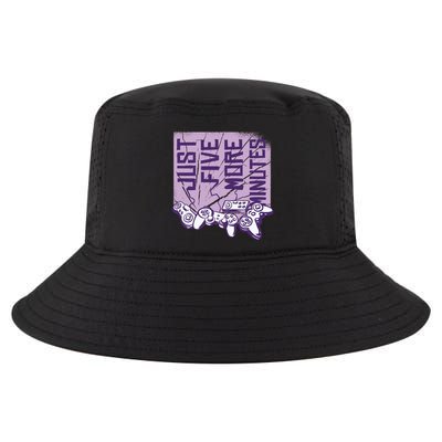 Just Five More Minutes Game Cool Comfort Performance Bucket Hat
