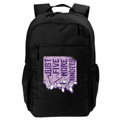 Just Five More Minutes Game Backpack