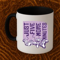 Just Five More Minutes Game Coffee Mug