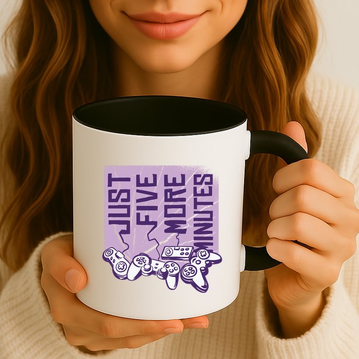 Just Five More Minutes Game Coffee Mug