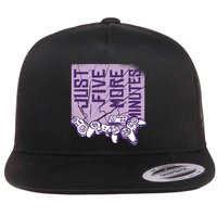Just Five More Minutes Game Flatbill Hat