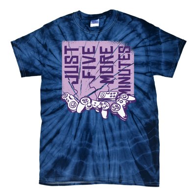 Just Five More Minutes Game Tie-Dye T-Shirt