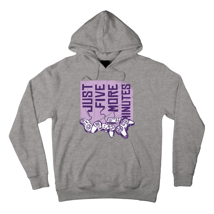 Just Five More Minutes Game Hoodie