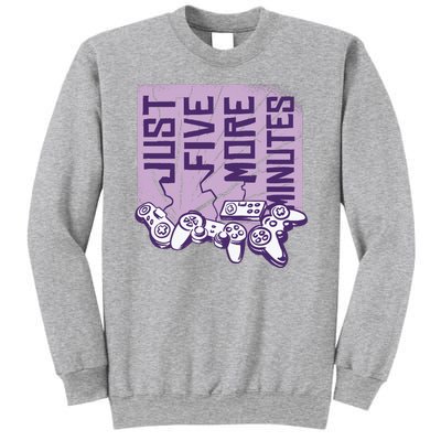 Just Five More Minutes Game Sweatshirt