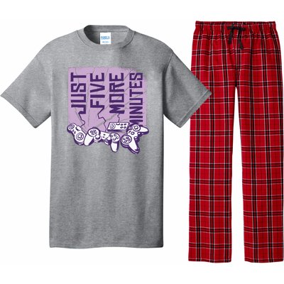 Just Five More Minutes Game Pajama Set