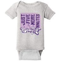 Just Five More Minutes Game Baby Bodysuit