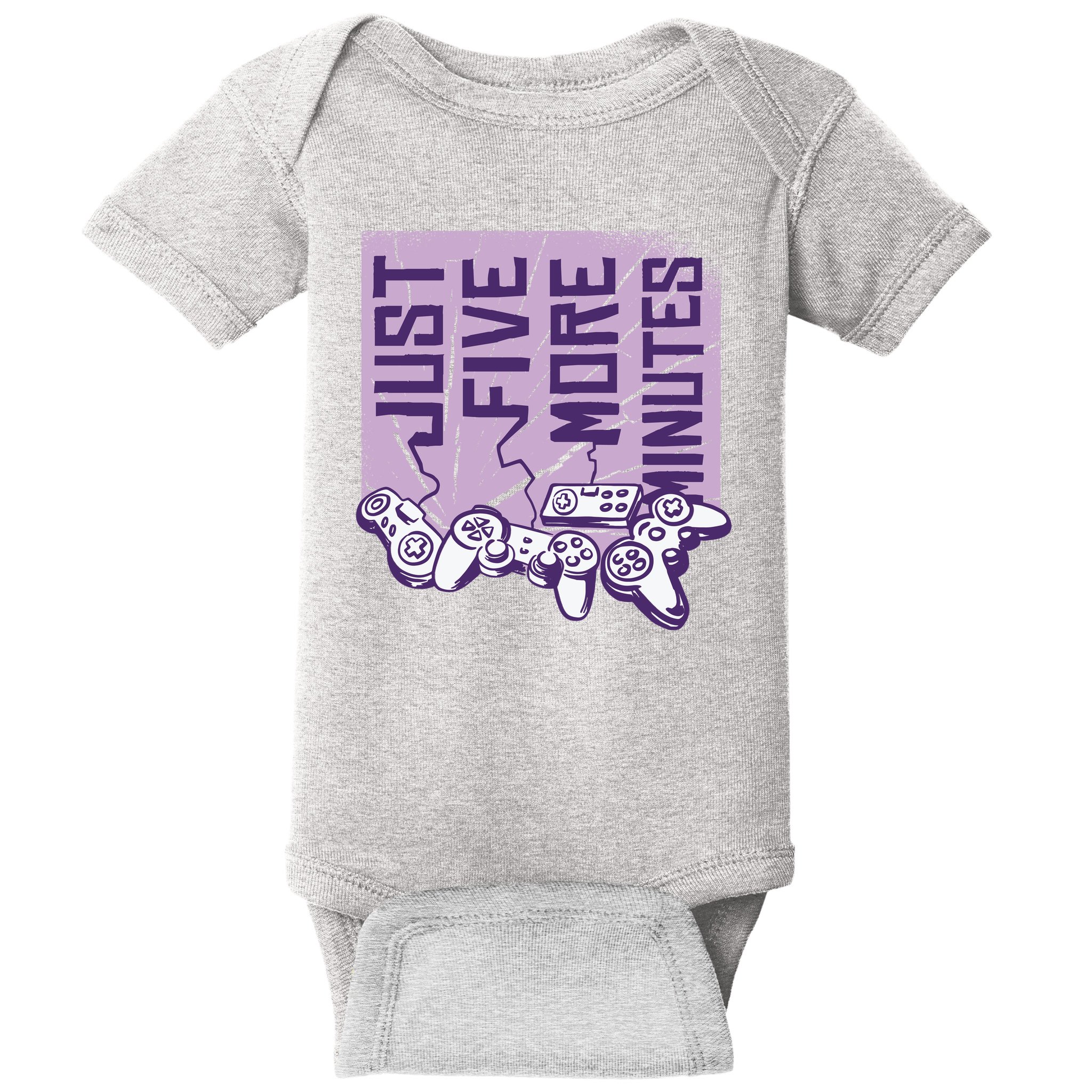 Just Five More Minutes Game Baby Bodysuit