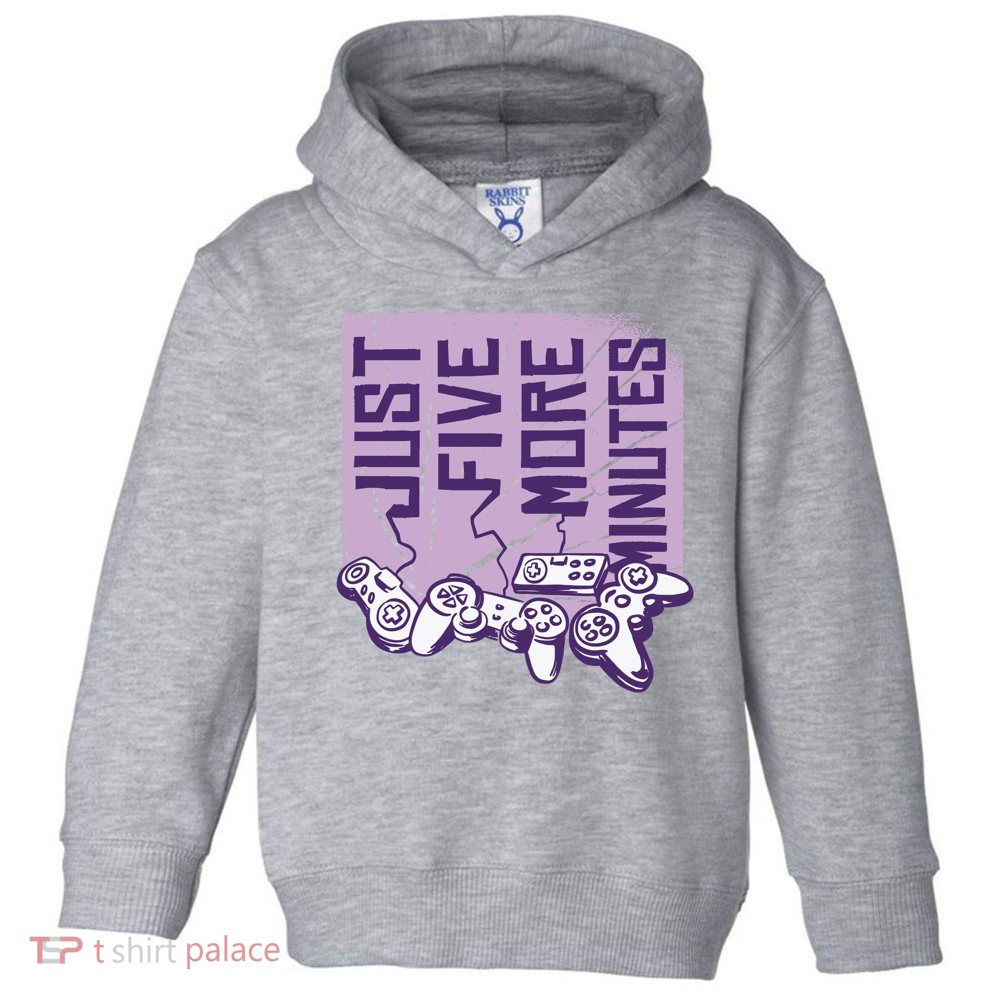 Just Five More Minutes Game Toddler Hoodie