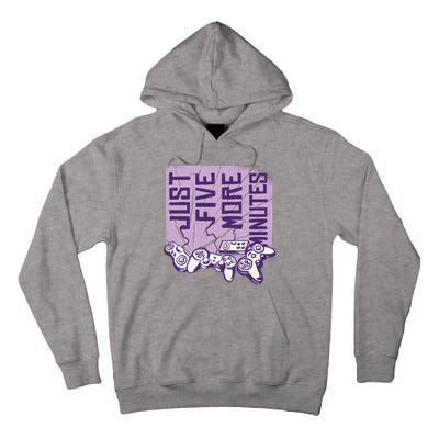 Just Five More Minutes Game Tall Hoodie