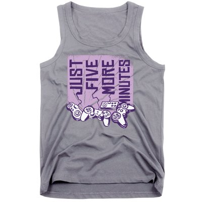 Just Five More Minutes Game Tank Top