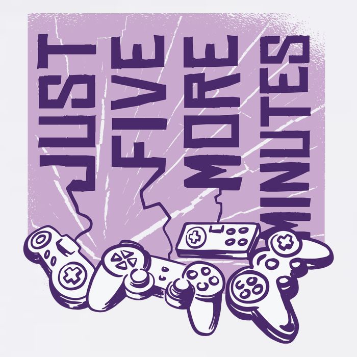 Just Five More Minutes Game Garment-Dyed Sweatshirt