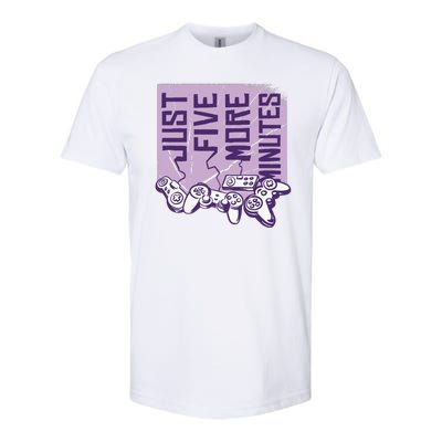 Just Five More Minutes Game Softstyle CVC T-Shirt