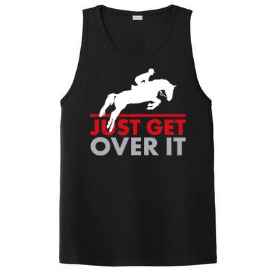 Just Get Over It Funny Horse Riding PosiCharge Competitor Tank