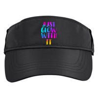Just Glow With It Funny Retro Adult Drive Performance Visor
