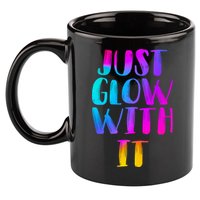 Just Glow With It Funny Retro 11oz C Handle Ceramic Mug