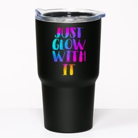 Just Glow With It Funny Retro Tumbler
