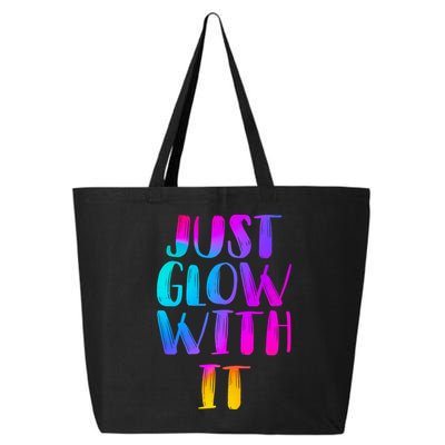 Just Glow With It Funny Retro 25L Jumbo Tote