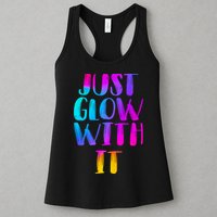 Just Glow With It Funny Retro Womens Tank Top