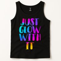 Just Glow With It Funny Retro Tank Top