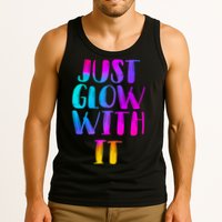 Just Glow With It Funny Retro Tank Top