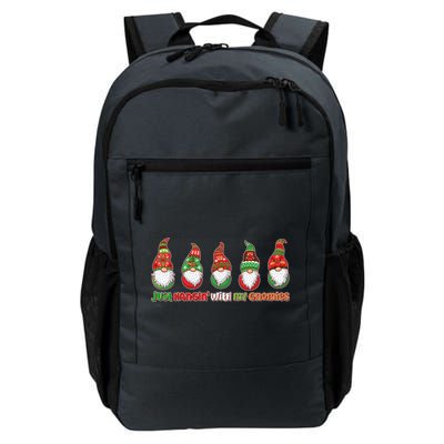 Just Hanging with My Gnomies Christmas Daily Commute Backpack